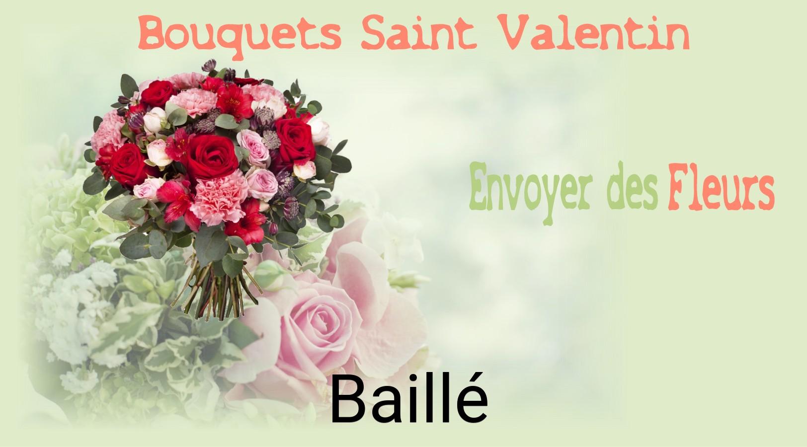 Roses de Saint-Valentin livrées à Baillé